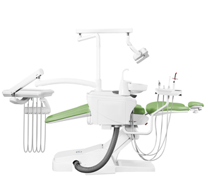 Stile nuovo KJ-917 sedia dentale <span class=keywords><strong>unit</strong></span>à con sensore lampada a Led economia germania cassa in legno CE attrezzature mediche prezzo elettricità di listino - Product Image 2