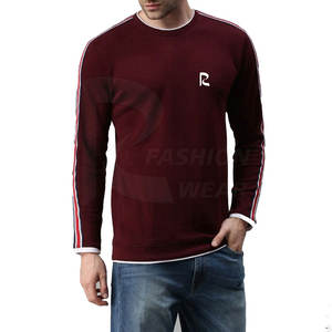 Sudadera lisa de talla grande de alta calidad para hombre, colección de invierno, sudadera teñida Lisa transpirable de algodón/poliéster - Product Image 5