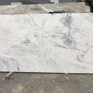 Dalle de marbre blanc ivoire moderne pour hôtel Surface polie imperméable avec solutions de conception graphique et prix - Product Image 1