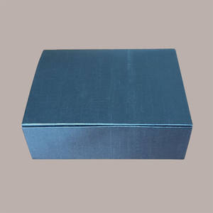 10 Uds caja de papel cerrada para llevar seda negra 250x200H80 fiambrera desechable - Product Image 5