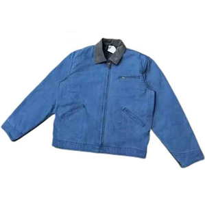 Chaqueta Bomber de Lona Tejida Vintage Personalizada para Hombre, Ropa de Trabajo de Invierno Estilo Detroit, Talla Grande, Ecológica, de Secado Rápido, al por Mayor - Product Image 3
