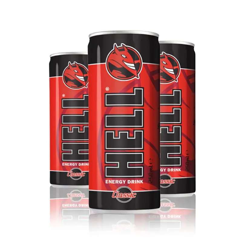 Hell Energy Drinks 250ml-Original-Uva-Sandía-cero Precios Mayorista