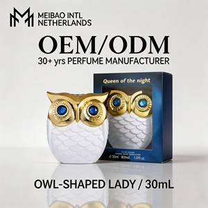 Deold En Stock OEM Logo Personnalisé Sculpture Hibou Vente en Gros 30ml Parfum EDP Boisé Floral Oriental pour Femme - Product Image 1