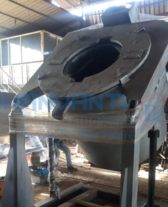 Horno de pozo de crisol de fusión de aluminio de alta eficiencia de 300 kg de capacidad de combustible bajo para reciclaje de escoria de chatarra - Product Image 1