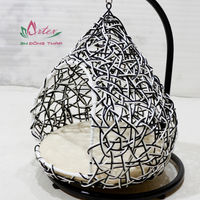 Lit suspendu moderne pour chats et petits chiens, décoration de maison pour animaux de compagnie écologique avec motif animal, cadre en plastique et en métal