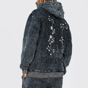 Fabricant Vente de Gros Vêtements Décontractés à l'Acide pour Hommes Survêtement Tendance Sérigraphie pour la Saison d'Hiver - Product Image 4