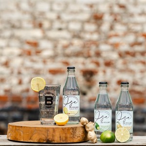 BIO Pack Bouteille aromatisée à l'eau pétillante 24x33cl Ose Citron Gingembre Fabricant de boissons Ingrédients naturels d'été frais Agua Gas Drink - Product Image 3