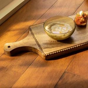 Plato de madera con forma de murciélago de la mejor calidad a bajo precio de la India con personalización de logotipo - Product Image 2