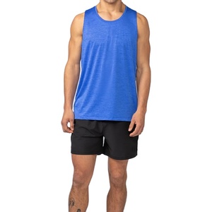 Camiseta sin mangas de yoga de alta calidad al por mayor de fábrica, chaleco de entrenamiento para gimnasio de calle a bajo precio, jersey oversize de fitness para hombre - Product Image 4