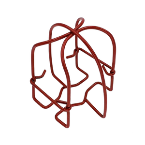 QF Standard Double Crochet Rouge et Acier Fini Chrome Acier Carbone 1/2 "IPS - Product Image 1