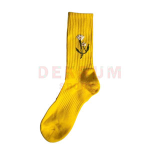 Chaussettes d'hiver pour hommes personnalisées 2026, de haute qualité, élégantes, imprimées, respirantes, brodées, motif logo, MOQ 10 paires - Product Image 5