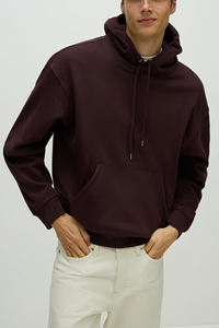 Sweat-shirts en molleton pour hommes 100% coton biologique, sweat-shirt uni pour hommes, sweat-shirts personnalisés pour hommes, vêtements de rue pour hommes, fabricants de pulls - Product Image 3