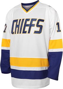 Maillot de hockey sur glace respirant de haute qualité, personnalisable avec broderie de nom, numéro et logo, 100% polyester, séchage rapide, maillot de sport - Product Image 2