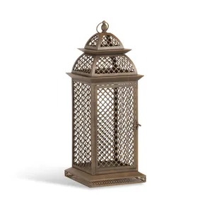 Best Selling Custom Metal Candle Lanterns & Jars with Unique Finishing for Home & Office Villa Decoration Wholesale Price - Product Image 5