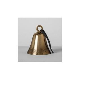 Campanas de vaca de latón de primera calidad bellamente elaboradas a mano estilo de lujo acabado natural tradicional personalizable carillón de timbre fuerte - Product Image 3