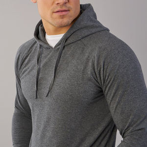 Sweat à capuche pour hommes 100% coton éponge française Logo personnalisé Design Pull à capuche vintage vierge surdimensionné lavé à l'acide Pull à capuche pour hommes Pull - Product Image 5