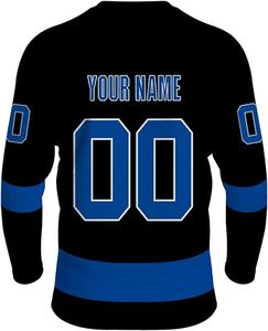 Le plus populaire concevez votre propre logo uniforme de hockey sur glace grande taille pour adulte - Product Image 2