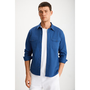 เสื้อแจ็คเก็ตผ้าแคนวาสทอหนาสำหรับผู้ชาย GRIMELANGE Nader - Product Image 1