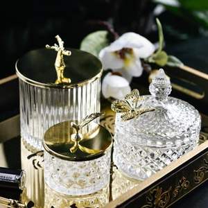 El mejor tema de aluminio Root Sugar Pot Server Bowl chapado en oro con pájaros niquelados decorativos en Branch Stylist Server - Product Image 4