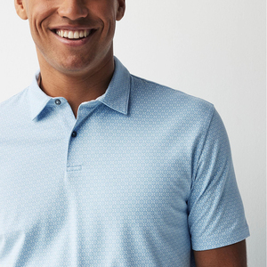 2025 Nueva camiseta de manga corta de verano para hombre, camisa POLO bordada con solapa suelta de moda de negocios informal, camisa transpirable para hombre - Product Image 2