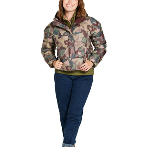 Custom Logo Men's Warm Winter <b>Quilted</b> Puffer Jacket Windbreaker Padded Thick Bubble Padded Jacket For Women's Puffer Jackets - Product Image 3