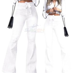 Pantalones de Invierno de Moda para Mujer, Cintura Media, Frente Plano, 100% Algodón, Ecológicos, Cómodos - Product Image 6