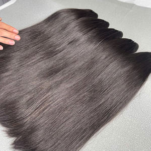 Venta vendedores al por mayor de cabello crudo de color natural paquetes de pelo liso vietnamita gran stock Envío Mundial - Product Image 6