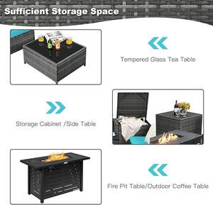 Meubles en osier d'extérieur abordables Vente en gros Fourniture d'usine écologique au Vietnam - Product Image 6