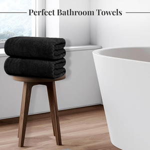 Qualité garantie coton serviette de bain ensemble serviettes absorbantes douces pour hôtel maison salle de bain luxe Spa Gym main visage serviette utilisation - Product Image 3