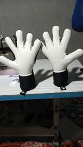 Gants de gardien de but personnalisables à haute performance, respirants, légers, avec sangle de poignet réglable, protection des doigts, latex allemand durable - Product Image 3