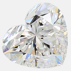 Diamante de Laboratorio en Forma de Corazón de 1 Quilate, Claridad F, Pureza VVS1, VVS2, VS1, VS2 - Product Image 2