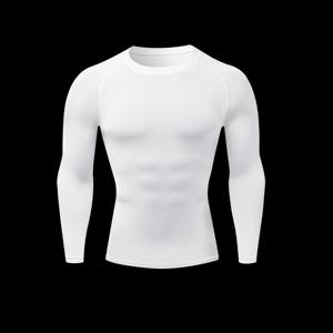 Unisex Quick Dry <b>Compression</b> Rash Guard Gym Fitness Tops Men's <b>Spring</b> Beach Sport Running Workout Tees Adult Sports Clothing - Product Image 3
