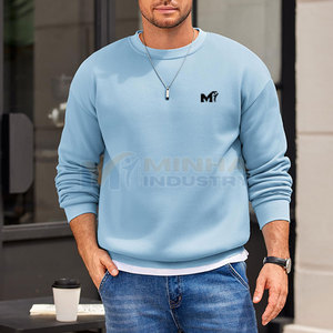 Sweat-shirt d'hiver pour homme personnalisé, couleur unie, confortable, 100% coton, doublure en polaire respirante, qualité supérieure, best-seller - Product Image 3