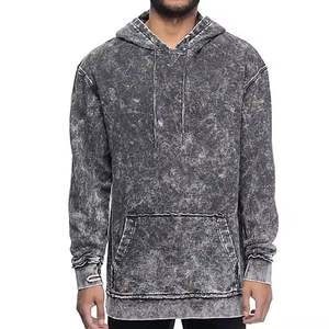 Custom Print Sun Faded 100% Cotton <b>Hoodie</b> <b>Thick</b> Heavyweight Oversized Streetwear Distressed Vintage Acid Wash <b>Men</b> <b>Hoodie</b> - Product Image 3