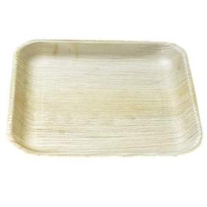 Assiette en papier écologique de 12 pouces 30 Gm bagasse de canne à sucre jetable pour les fêtes mettant l'accent sur la durabilité - Product Image 4