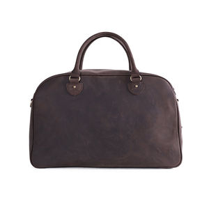 Bolsa de viaje de lona de cuero genuino resistente de gran capacidad a precio competitivo - Product Image 1