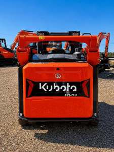 Chargeuse compacte sur chenilles Kubota SVL75-3 de qualité supérieure, diesel 75 CV, hydraulique, machine de construction robuste pour travaux de terrassement - Product Image 4