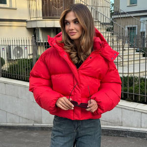 Chaqueta Acolchada de Invierno para Mujer, Impermeable, Transpirable, con Forro Protector, Venta al por Mayor - Product Image 1