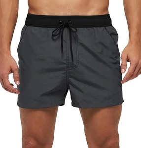 Spring Summer <b>Casual</b> Pockets <b>Trousers</b> Shorts Buttons Short <b>Men</b> Bodybuilding <b>Men's</b> Shorts Cotton <b>Linen</b> Running Shorts - Product Image 3