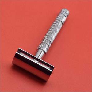 High Quality Silver Color Coated Stainless-Steel Throat <b>Shaving</b> Razors for Face Barber Safety Razors-Direct Manufacturer - Product Image 3