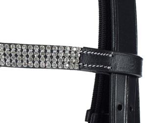 Venta al por mayor precio barato calidad superior Real cuero caballo brida caballo filete cuero brida diseño personalizado precio barato al por mayor - Product Image 4