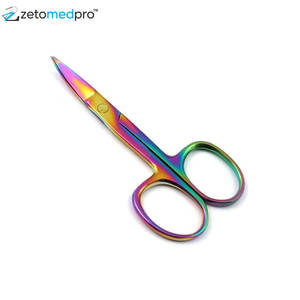 Ciseaux en acier inoxydable de qualité supérieure, pointe fine pour une coupe de précision - Product Image 3