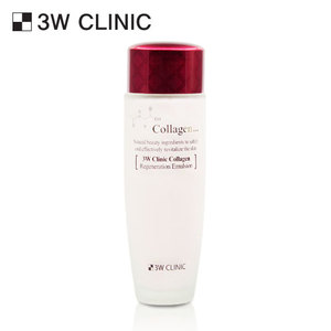 Crema Vegana 3W Clinic 150ml, Emulsión de Regeneración de Colágeno para el Cuidado Facial y Blanqueamiento de la Piel con Ácido Hialurónico - Product Image 1