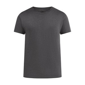 Camiseta de algodón 100% para hombre, camisetas finas de verano suaves informales para Fitness, ropa de casa para hombre, camiseta sólida de manga corta con cuello redondo para hombre - Product Image 1