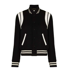 แจ็กเก็ตสตรีเสื้อแจ็กเก็ตเบสบอลสำหรับฤดูหนาวโลโก้ตามสั่ง - Product Image 6