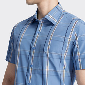 Aristino-Camisa informal a rayas para hombre, 50% bambú, 50% poliéster, manga larga teñida, 220g - Product Image 6