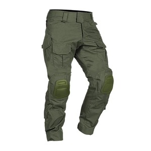 Trajes Tácticos Uniformes de Paintball para Exteriores Camisas de Camuflaje de Combate Pantalones con Rodilleras Cargo Unisex Transpirables de Spandex/Algodón - Product Image 6