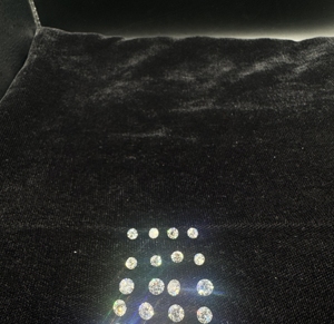 Certificado 0,25 Ct E Color VS1 Claridad Diamante natural Corte brillante redondo GIA Certificado Excelente corte Piedra suelta para joyería - Product Image 6