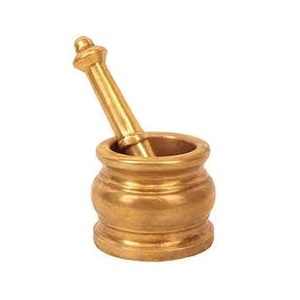 Trituradora de sal de diseño clásico, mortero y Maja de especias multiusos hechos a mano al precio más bajo - Product Image 1