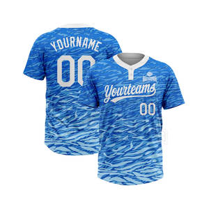 Jersey de softbol personalizado Sublimación completa Jersey de softbol de poliéster Jersey de softbol de alta calidad para hombres - Product Image 3